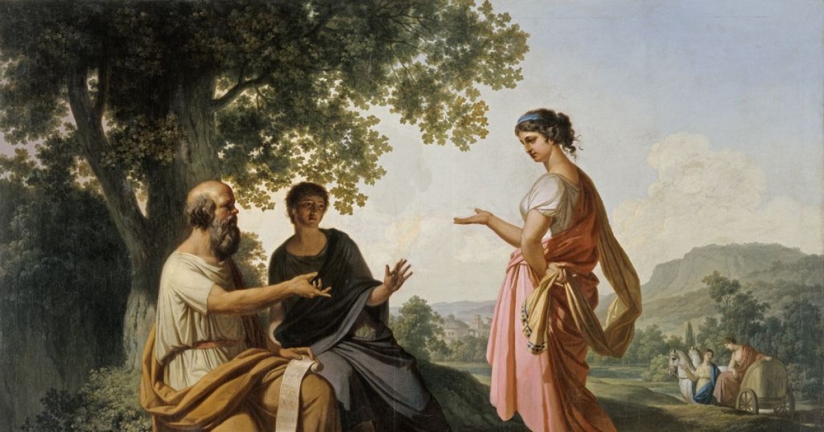 Sócrates y Diotoma de Mantinea