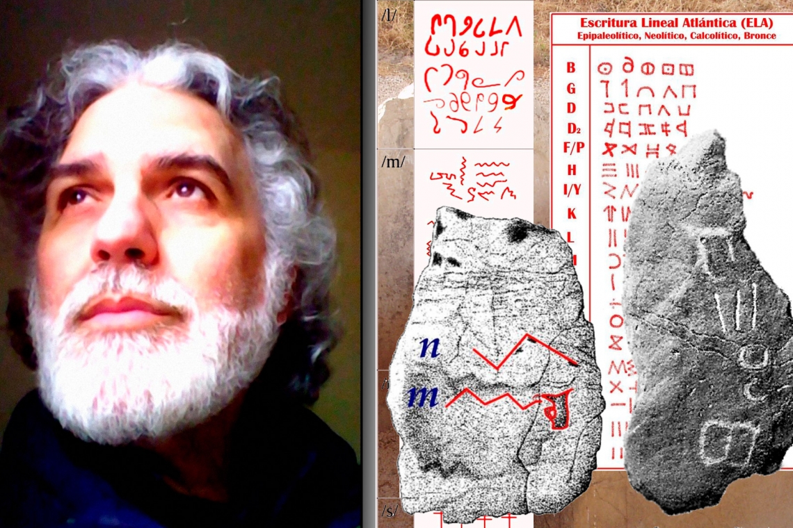 Entrevista: Escrituras Lineales Megalíticas y Prehistóricas en Iberia con Georgeos Díaz-Montexano